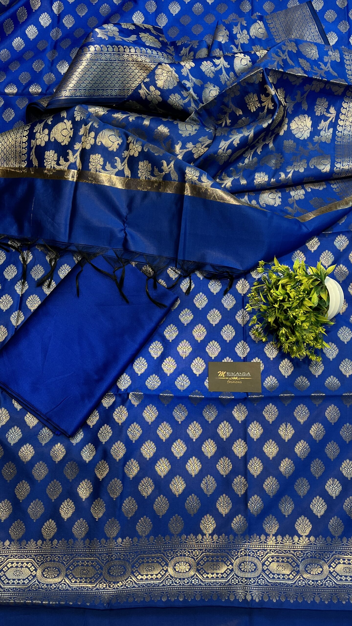 Banarasi Silk Suit Material (3PC) - Image 3