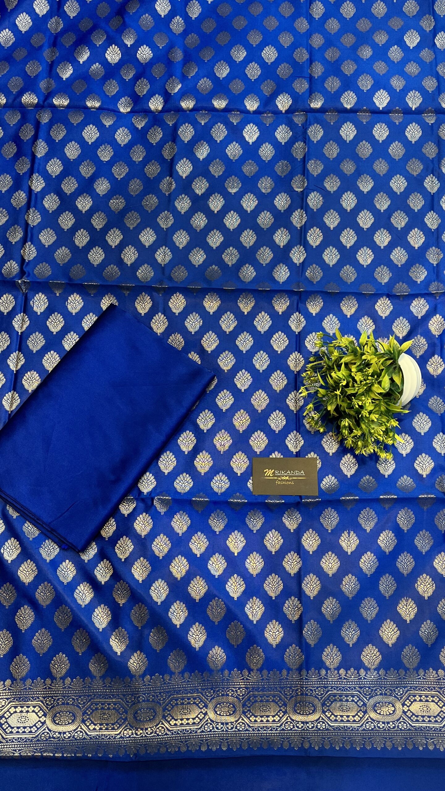 Banarasi Silk Suit Material (3PC) - Image 2
