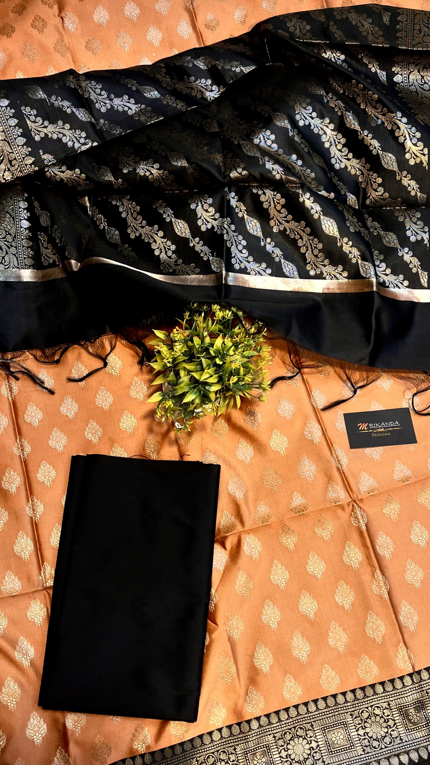 Banarasi Silk Suit Material (3PC) - Image 3